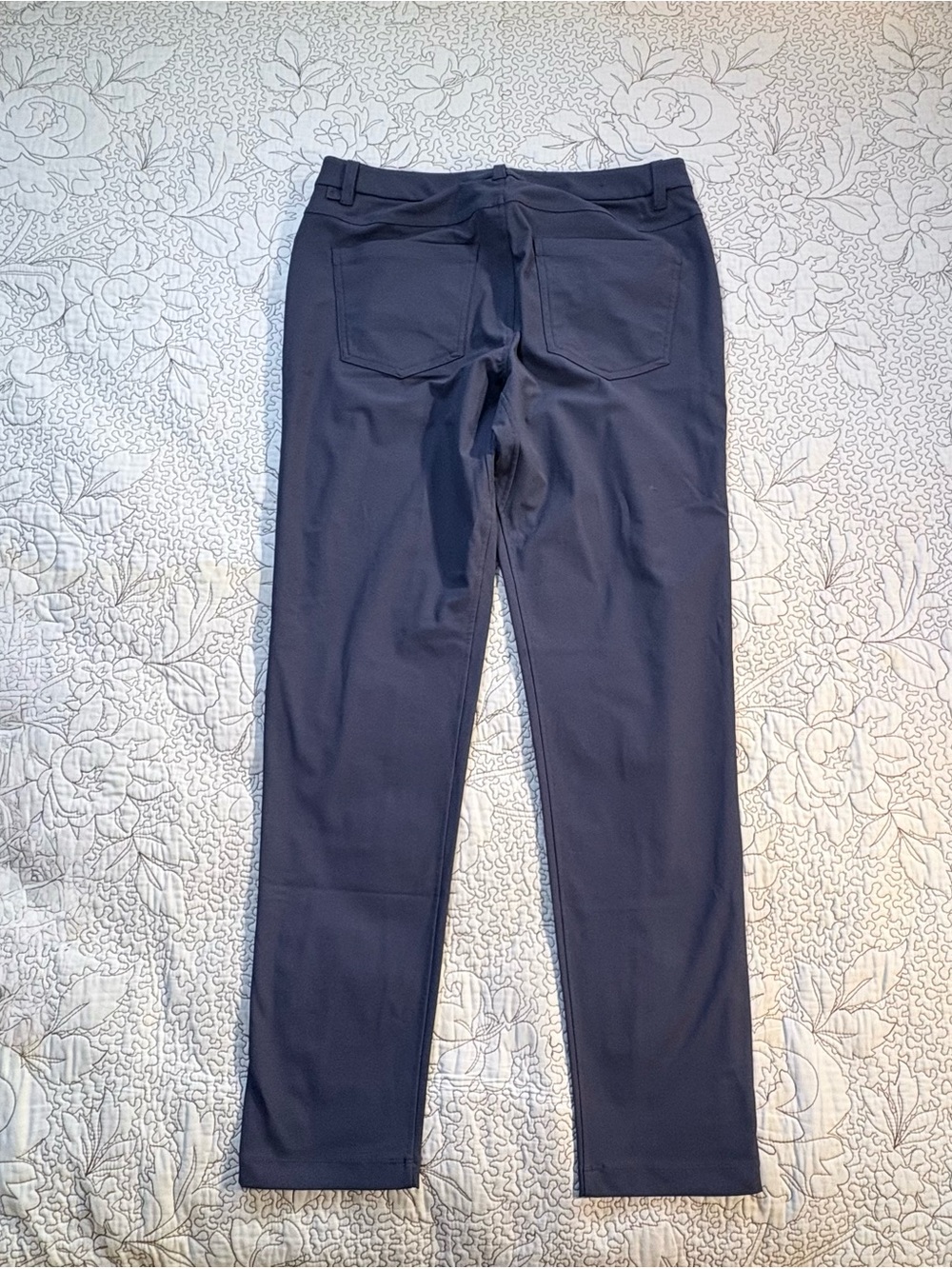 Lululemon ABC Slim Fit Pant Warpstreme True Navy Athletic Casual Mens 32x32🧡 - Picture 3 of 12
